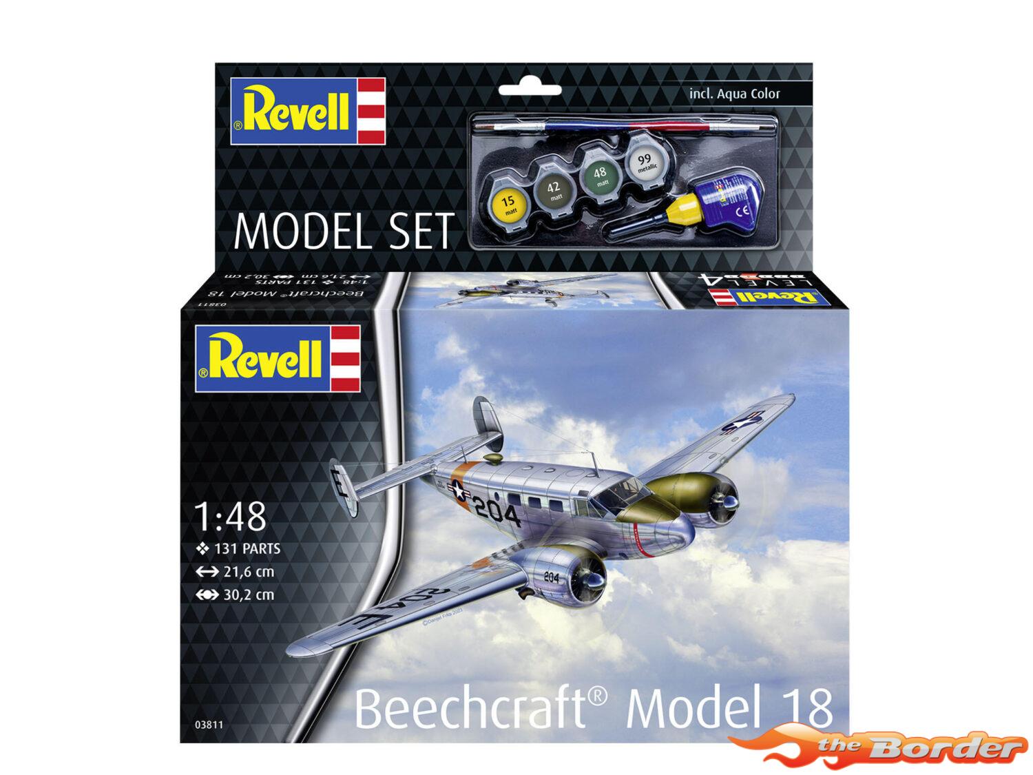 Revell Beechcraft Model 18 Modelbouwpakket met Verf 63811 - Afbeelding 5