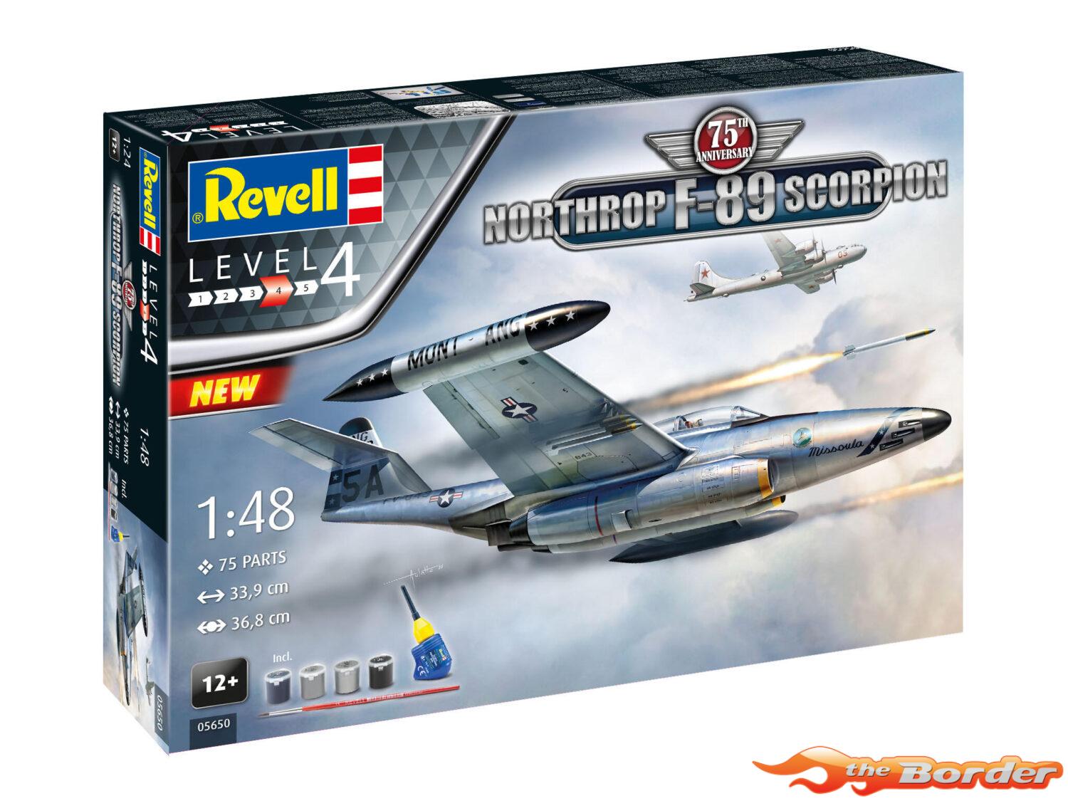 Revell Northrop F-89 Scorpion Modelbouwpakket met Verf 05650 - Afbeelding 11