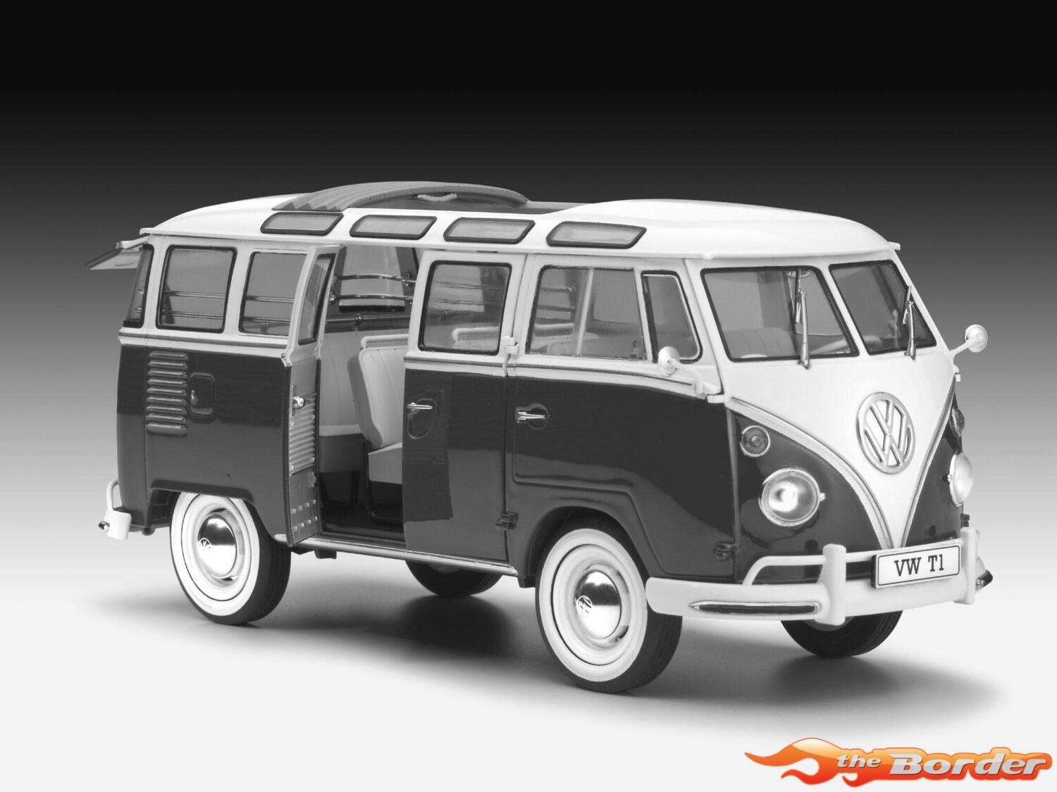 Revell Volkswagen T1 "Samba Bus" Modelbouwpakket 1/24 07399 - Afbeelding 9