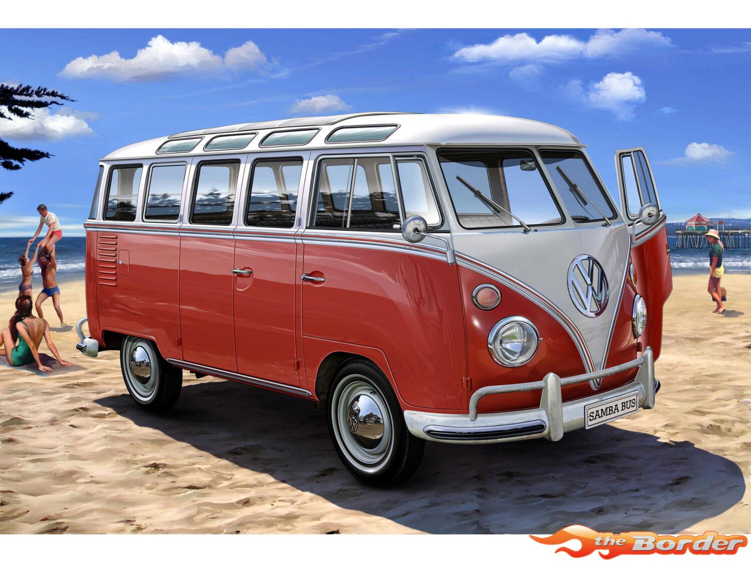 Revell Volkswagen T1 "Samba Bus" Modelbouwpakket 1/24 07399 - Afbeelding 11