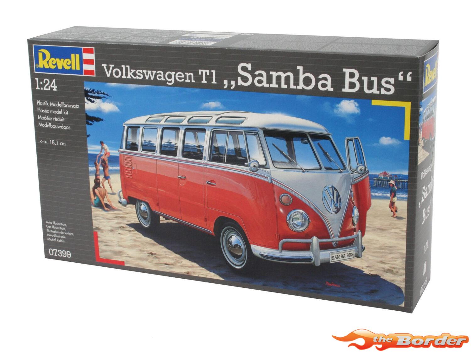 Revell Volkswagen T1 "Samba Bus" Modelbouwpakket 1/24 07399 - Afbeelding 13