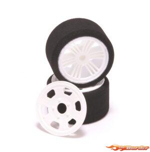 Schumacher 1/12 Rear Tyres K Foam 35Sh 48mm JM35RK