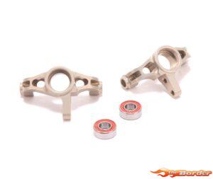 Schumacher Alloy Front Hub Carriers (2) - CAT PB U9339