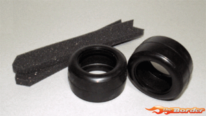 TRG Racing Front Hard F103 Rubber Tyre TRG2103