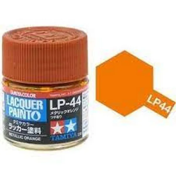 Tamiya Lacquer Paint Metallic Orange LP-44 82144