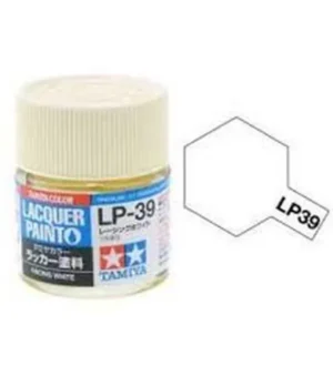 Tamiya Lacquer Racing White LP-39 82139