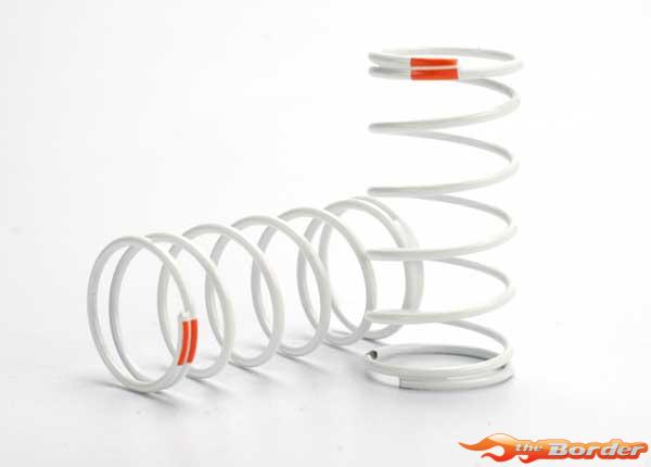 Traxxas 1/10 GTR Shock Springs (0.9 Rate Orange Stripe) (2) 5428