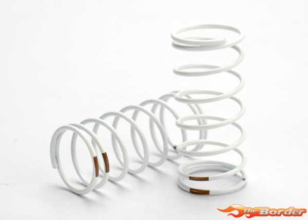 Traxxas 1/10 GTR Shock Springs (1.0 Rate Tan Stripe) (2) 5429