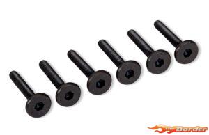 Traxxas 3x20mm Flat-Head Screws (Hex) (6) 4830