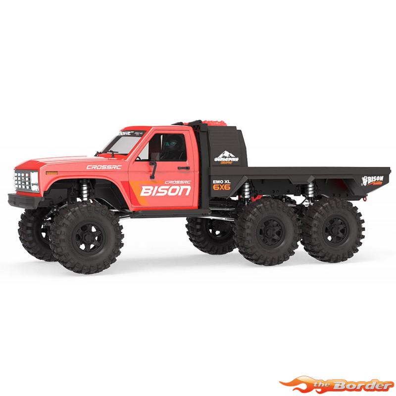CrossRC Crawling kit - EMO XL 1/8 Brushed RTR Kit Metal Red 90100184