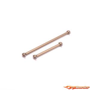 Schumacher Alloy Centre Driveshaft Set Slipper (2pcs)- CAT PB U9223
