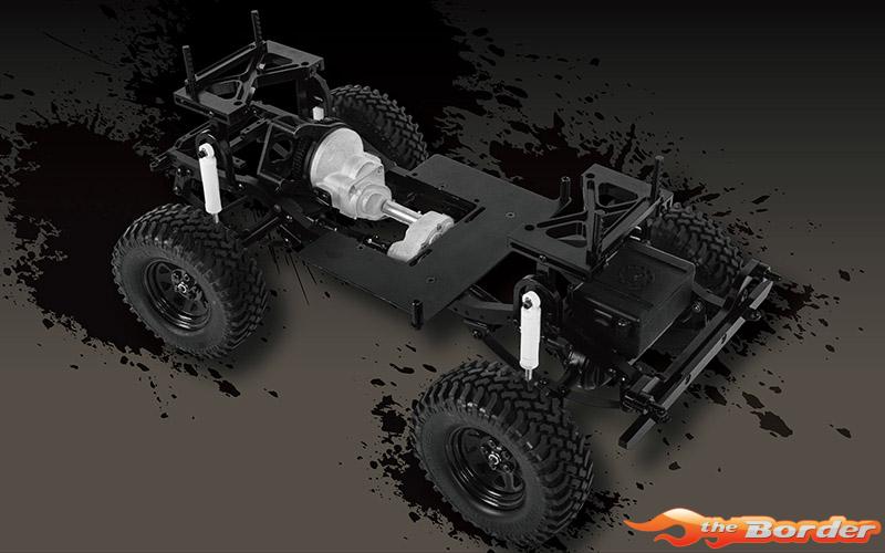 RC4WD Trail Finder 2 Truck Kit SWB 1/10 Scale Crawler Kit RC4ZK0045 - Afbeelding 3