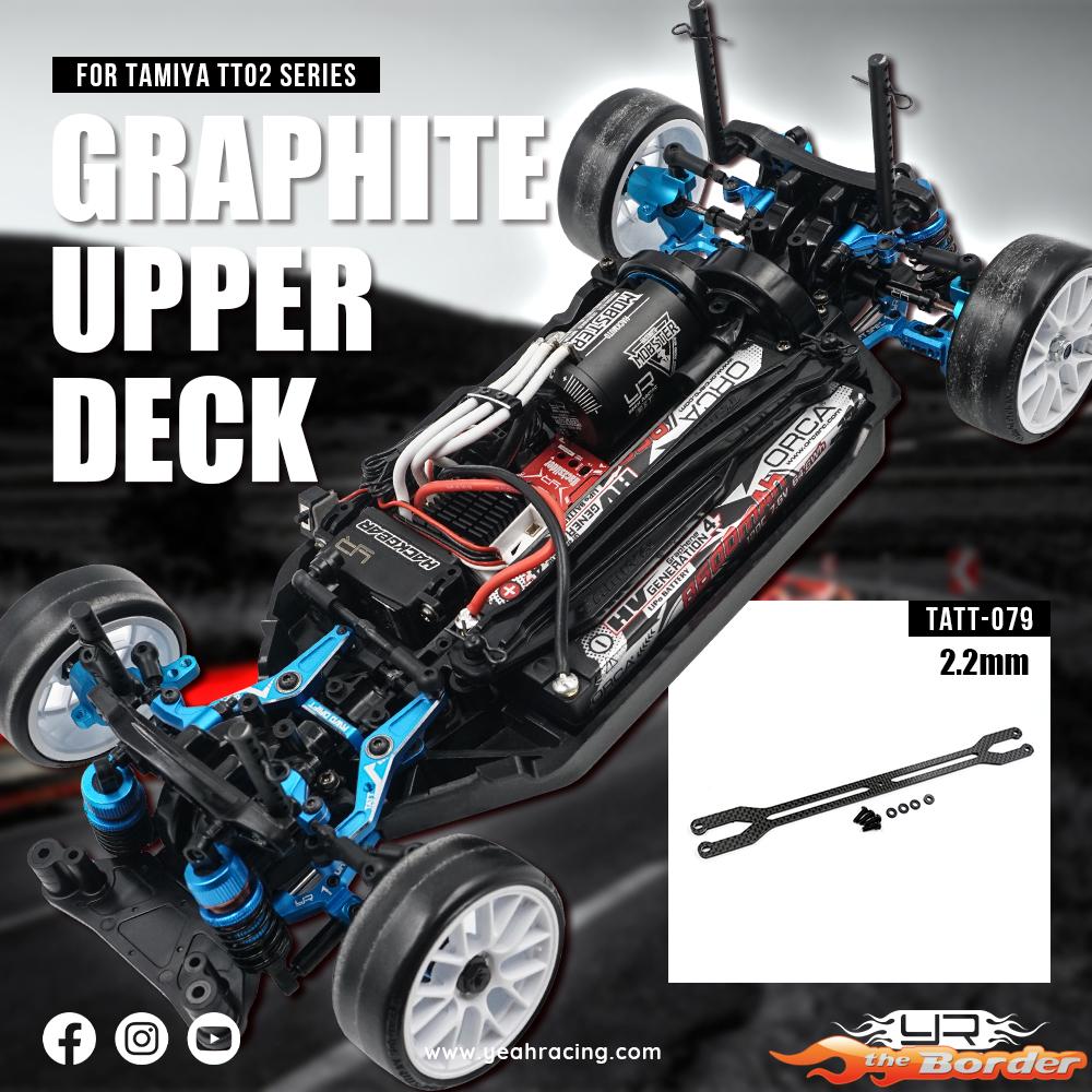 Yeah Racing Graphite Upgrade Set For TFR104 TAF1-S01BK/SV - Afbeelding 7