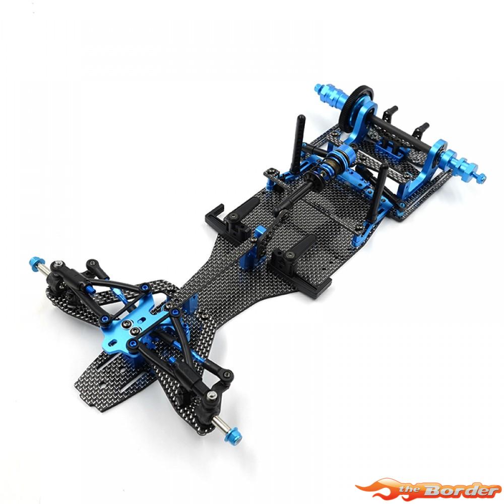 Yeah Racing Graphite Upgrade Set For TFR104 TAF1-S01BK/SV - Afbeelding 5
