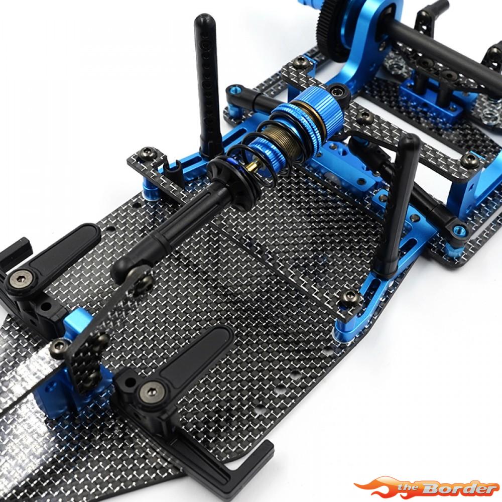 Yeah Racing Graphite Upgrade Set For TFR104 TAF1-S01BK/SV - Afbeelding 4