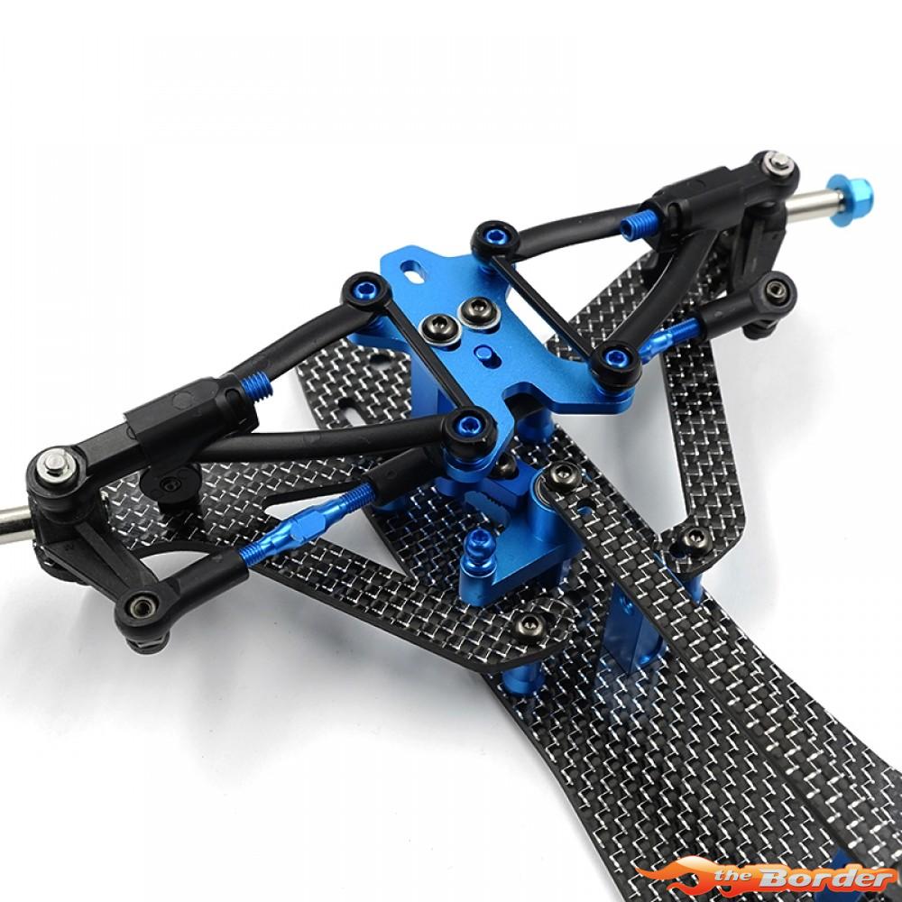 Yeah Racing Graphite Upgrade Set For TFR104 TAF1-S01BK/SV - Afbeelding 3