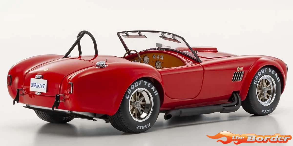 Kyosho 1/12 Shelby Cobra 427 Spider 1962 Red KS08633R - Afbeelding 3
