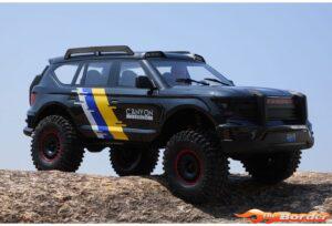 FMS 1/10 Canyon FCX10 Crawler ARTR Kit (RS Version) Black FMS11041RS-BK