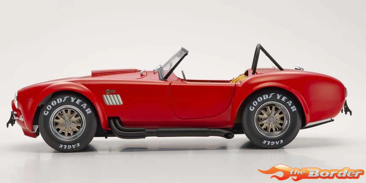 Kyosho 1/12 Shelby Cobra 427 Spider 1962 Red KS08633R - Afbeelding 4