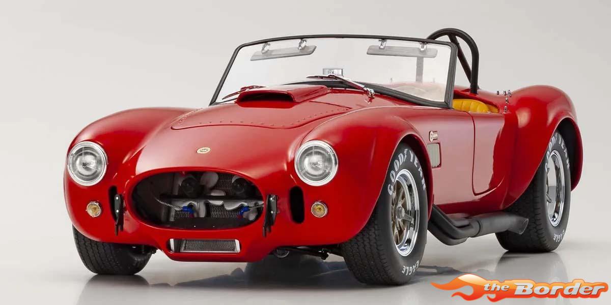 Kyosho 1/12 Shelby Cobra 427 Spider 1962 Red KS08633R - Afbeelding 5