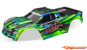 Traxxas Maxx Ultimate Body Green Prepainted (fits Maxx with extended chassis (352mm wheelbase)) 9067-GRN