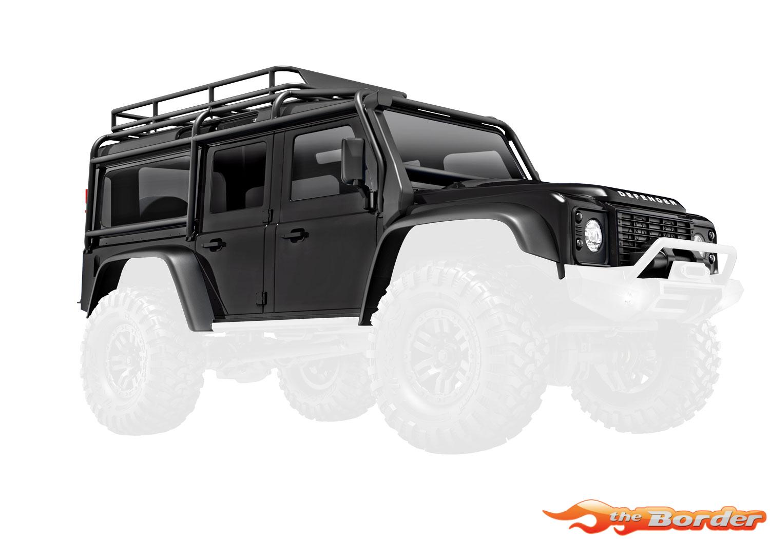 Traxxas TRX-4M Land Rover Defender Assembled Black Body 9712-BLK