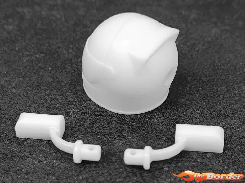 BittyDesign F1 Helmet (Universal) with Mirrors for 1/10 F1 BDF1-HLM