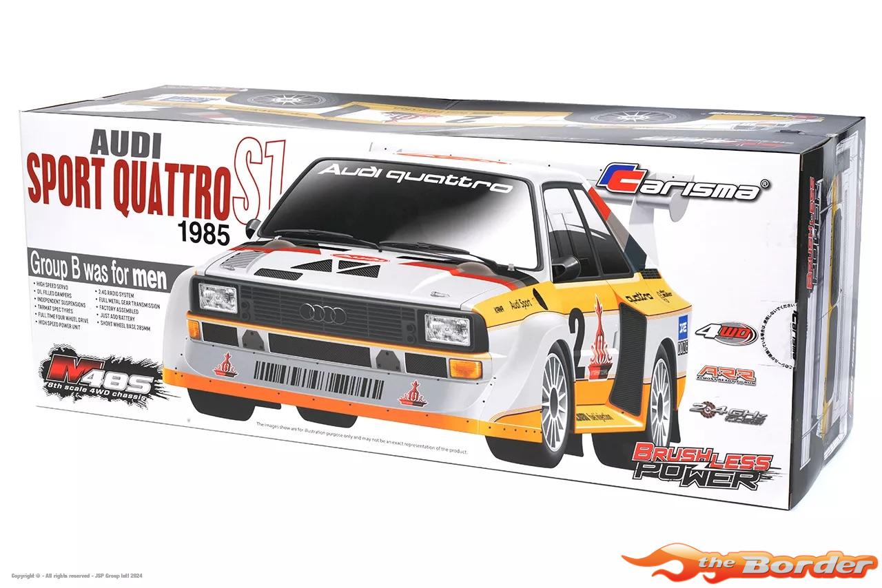 Carisma M48S Audi Sport Quattro S1 1985 Special Edition - 4WD Brushless - RTR - 1/8 Scale 91468 - Afbeelding 10