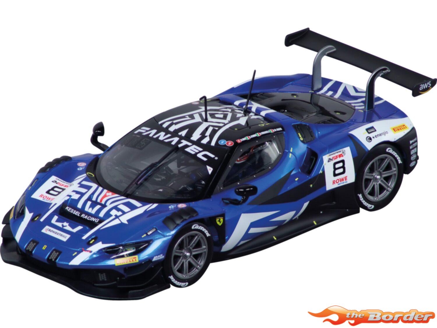 Carrera Digital 124 Ferrari 296 GT3 Kessel Racing No.8 23989 - Afbeelding 3