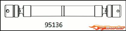 CrossRC 1/6 6WD Rear Axle Drive Shaft 97401468