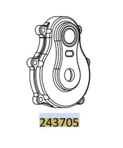 CrossRC 1/6 Dinosaur Series Portal Axle Side Cover (2Pcs /Pair) 97401534