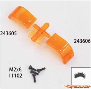 CrossRC 1/6 Front Turn Signal Cover (1 Set) 97401525