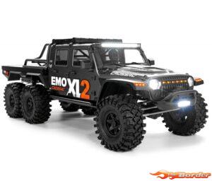 CrossRC Crawling Kit - Emo XL2 1/8 775 Brushed RTR (Grey) 90100196