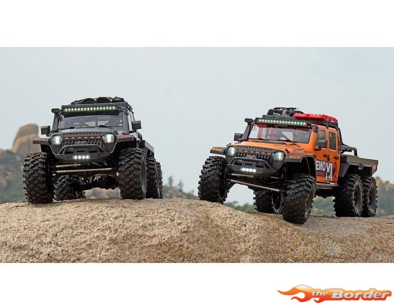 CrossRC Crawling Kit - Emo XL2 1/8 ARTR Kit (Grey) 90100198 - Afbeelding 3