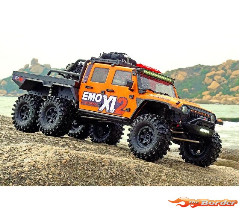 CrossRC Crawling Kit - Emo XL2 1/8 ARTR Kit (Orange) 90100204 - Afbeelding 2