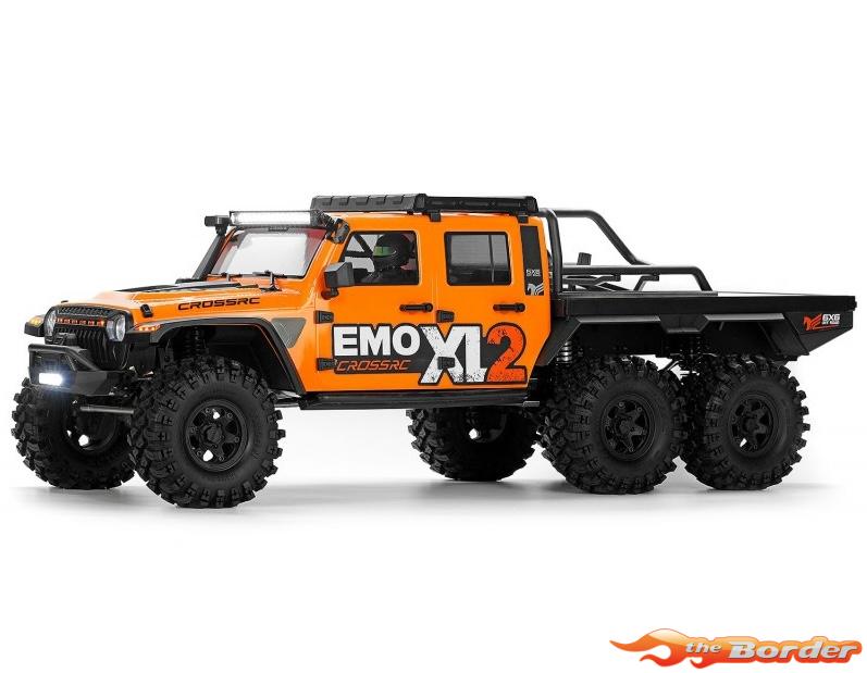 CrossRC Crawling Kit - Emo XL2 1/8 ARTR Kit (Orange) 90100204