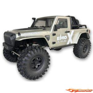 CrossRC Crawling Kit - EmoX1 1/8 RTR 775 Brushed Kit (Silver) 90100157