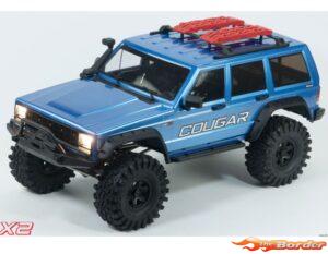 CrossRC Crawling Kit - EmoX2 1/8 RTR Brushless (Metal Deep Blue) 90100167