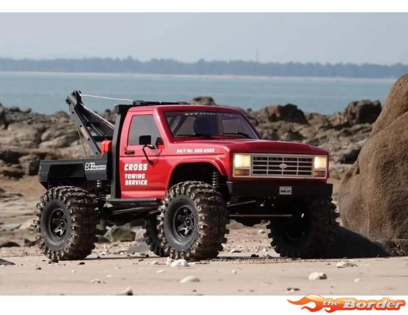CrossRC Crawling Kit - EmoX3 1/8 RTR Brushless Kit (Metal Red) 90100170 - Afbeelding 8