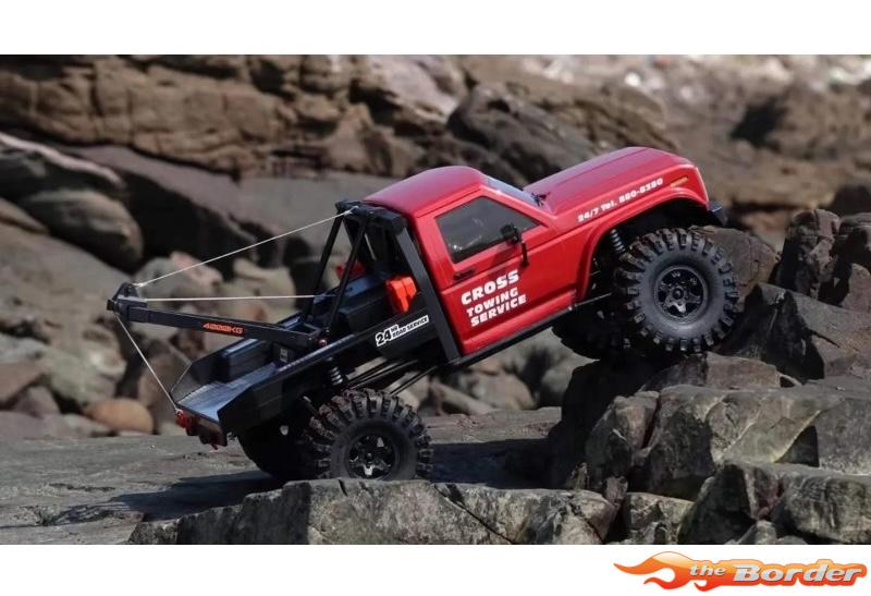 CrossRC Crawling Kit - EmoX3 1/8 RTR Brushless Kit (Metal Red) 90100170 - Afbeelding 7