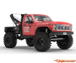CrossRC Crawling Kit - EmoX3 1/8 RTR 775 Brushed Kit (Metal Red) 90100169