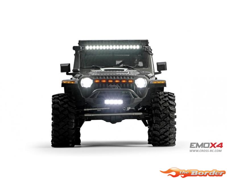 CrossRC Crawling Kit - EmoX4 1/8 ARTR Kit (Grey) 90100177 - Afbeelding 10