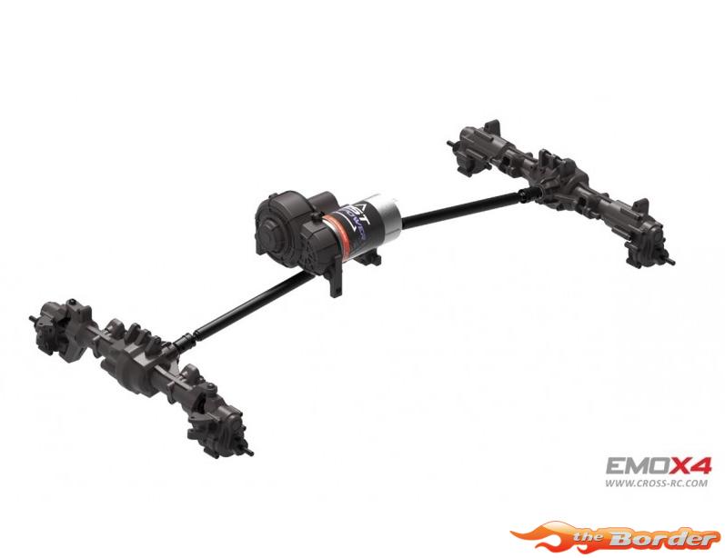 CrossRC Crawling Kit - EmoX4 1/8 ARTR Kit (Grey) 90100177 - Afbeelding 6