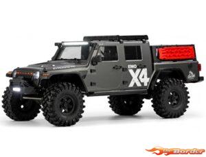 CrossRC Crawling Kit - EmoX4 1/8 ARTR Kit (Grey) 90100177