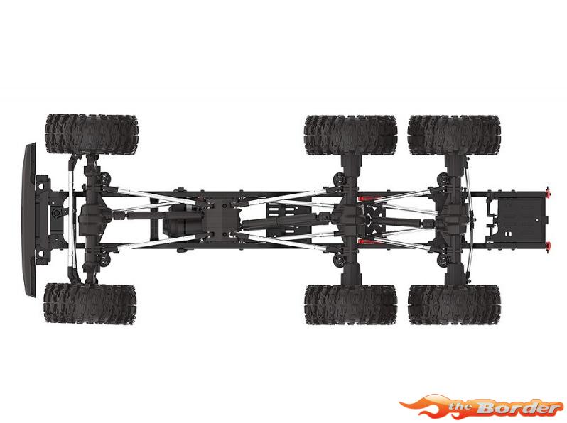 CrossRC Crawling Kit - EmoXL 1/8 775 Brushed Kit (Blue) 90100193 - Afbeelding 3