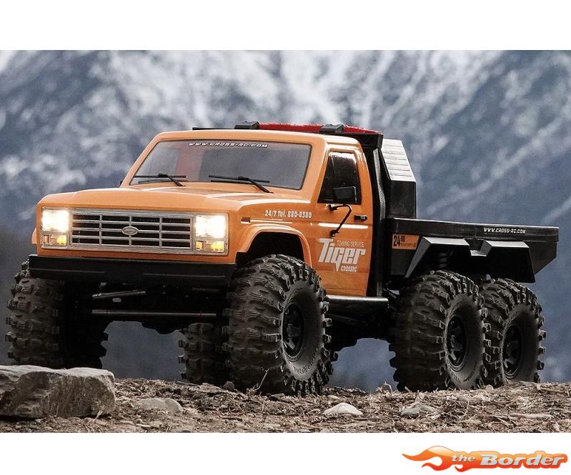 CrossRC Crawling Kit - EmoXL 1/8 775 Brushed Kit (Blue) 90100193 - Afbeelding 9