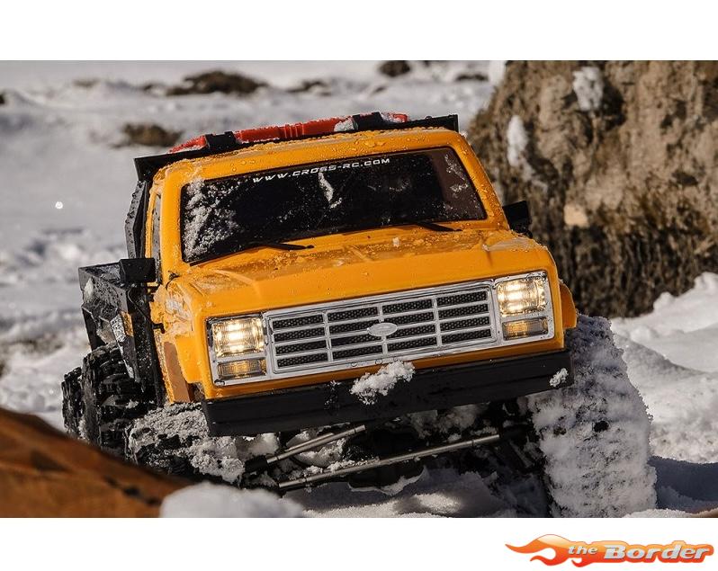 CrossRC Crawling Kit - EmoXL 1/8 775 Brushed Kit (Blue) 90100193 - Afbeelding 11