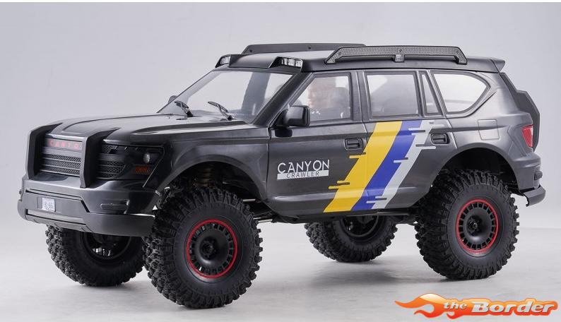 FMS 1/10 Canyon FCX10 Crawler ARTR Kit (RS Version) Black FMS11041RS-BK