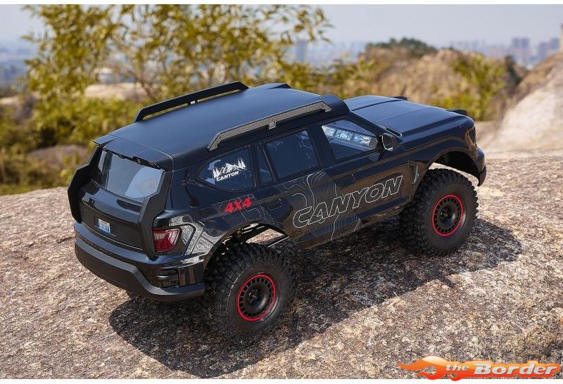 FMS 1/10 Canyon FCX10 Crawler ARTR Kit (RS Version) Black FMS11041RS-BK - Afbeelding 24