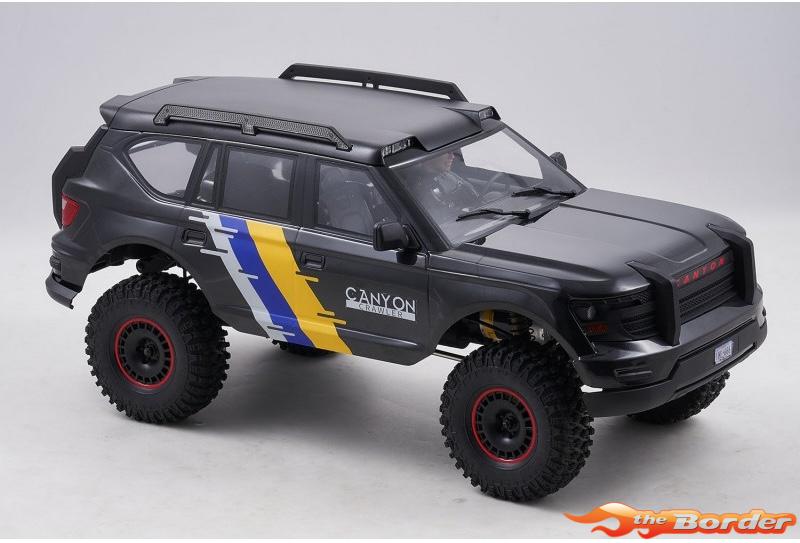 FMS 1/10 Canyon FCX10 Crawler ARTR Kit (RS Version) Black FMS11041RS-BK
